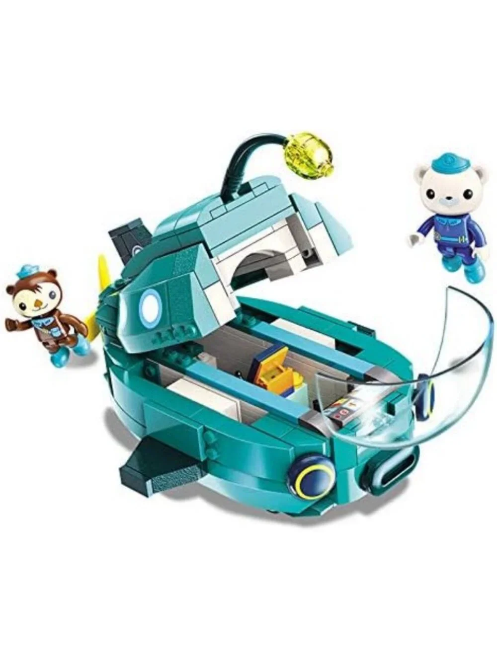 Ocean Adventure Building Block Playset for Ages 6+ | 323pcs GUP-A Vehicle